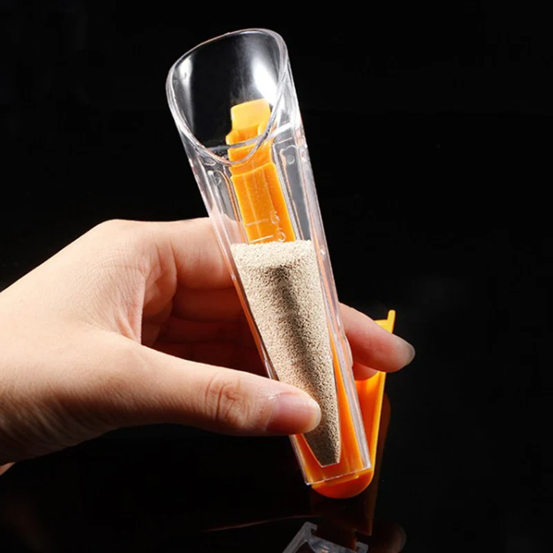 

Dry Yeast Special Measure Cup Scale Measuring Metering Spoon Baking Tool With Tape Sealing Clip Kitchen Cake Bread Tools CT1134
