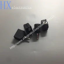 Free shipping 100PCS Headphone jack audio adapter 3 5mm one point two
