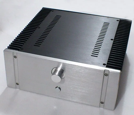 

BZ3213 All Aluminum Housing DIY Amp Case Amplifier Chassis Preamplifier Box Class A Audio Enclosure 320MM*130MM*313MM