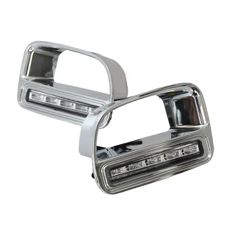 

Qirun led day light daytime running light DRL with yellow indicator signal for BMW Mini