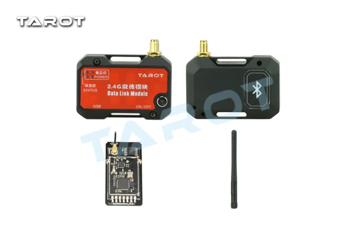 

Tarot ZYX-BD 2.4G Bluetooth Data Transmission Module with 5.8G Antenna for ZYX-M Flight Controller Quadcopter Drone RC FPV ZYX27