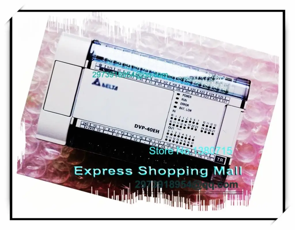 New Original DVP40EH00R3 Delta PLC EH3 series 100-240VAC 24DI 16DO Relay output new original delta plc eh3 series 100 240vac 24di 16do transistor output dvp48eh00t3
