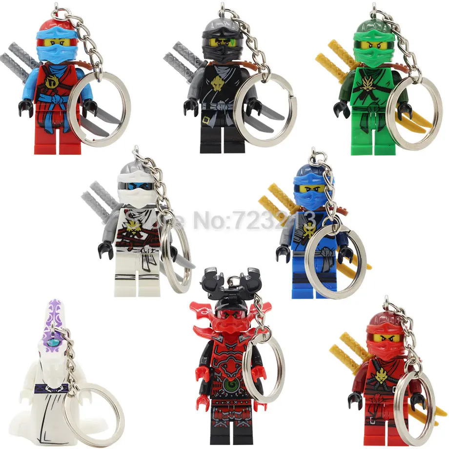 

Ninja Single Sale Pythor figure Legoingly Keychain X0143 Lloyd Jay Kai Kozu Nya Zane Cole Building Blocks Set Model Bricks Toys