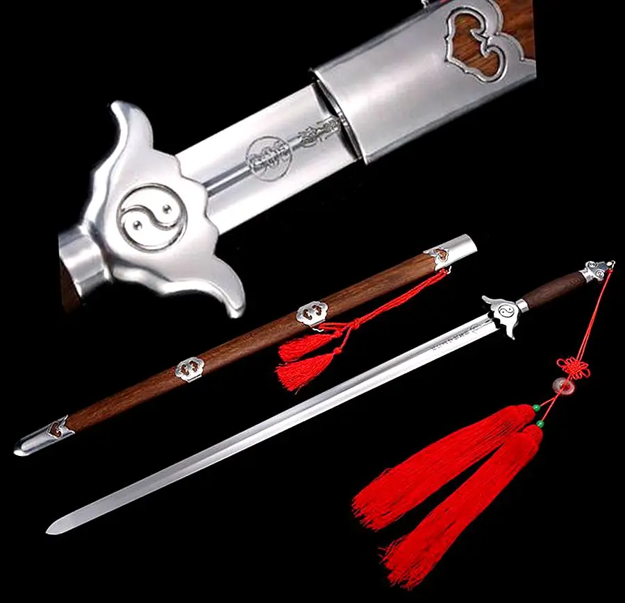 Home Decoration Swords Hand-Forging Stainless steel Full Tang Flexible Blade Exercise Taiji Sword Decorative Collectible | Дом и сад