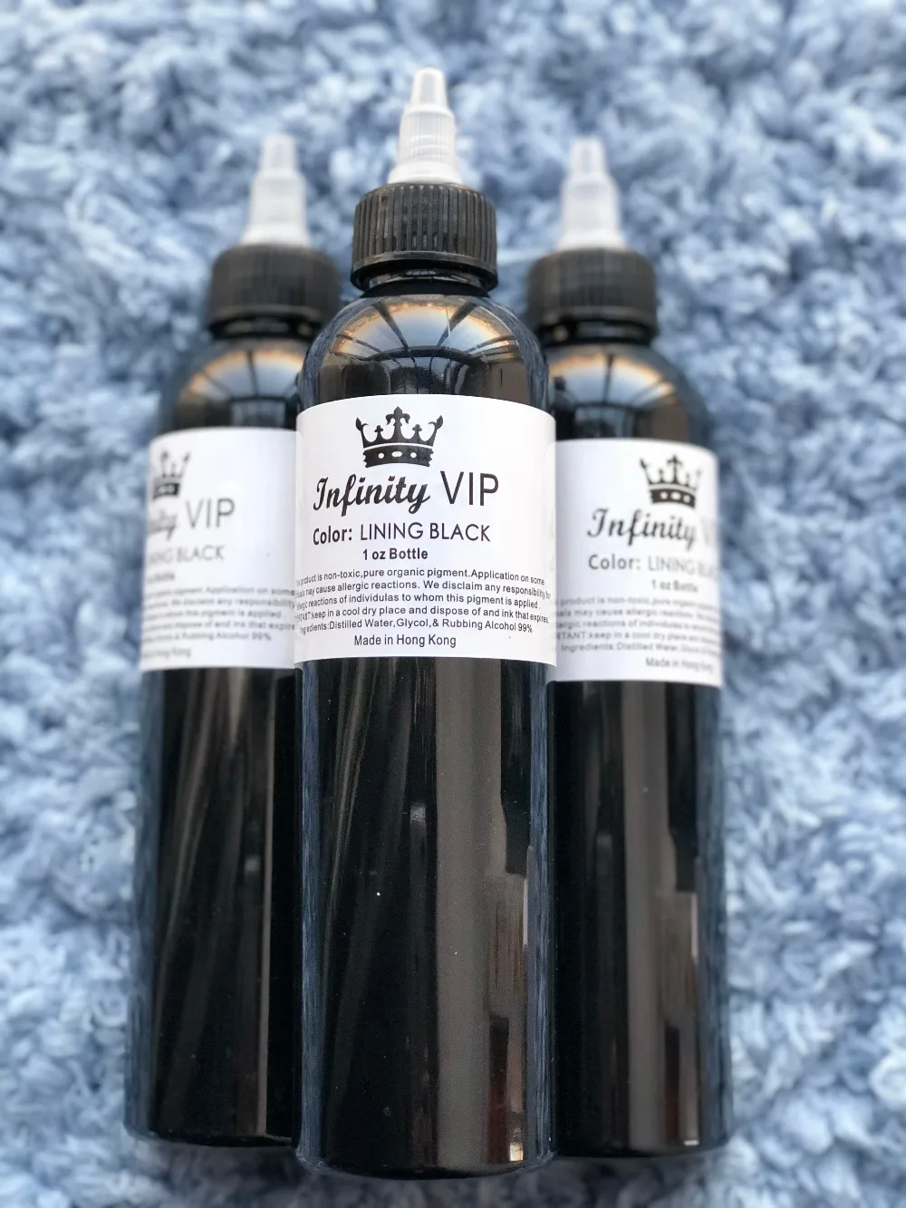 Professional 3 Bottle Tattoo Ink for Lining and Shading Newest Tribal