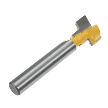 

1PC 1/2 Inch Shank T-Slot Router Bit Carbide Alloy Wood Milling Cutter Woodworking Gear Drill Bit Tool Set