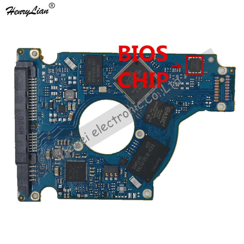 

ST1000LM014 ST500LM000 HDD PCB FOR LOGIC BOARD/BOARD NUMBER:100731589 REV A