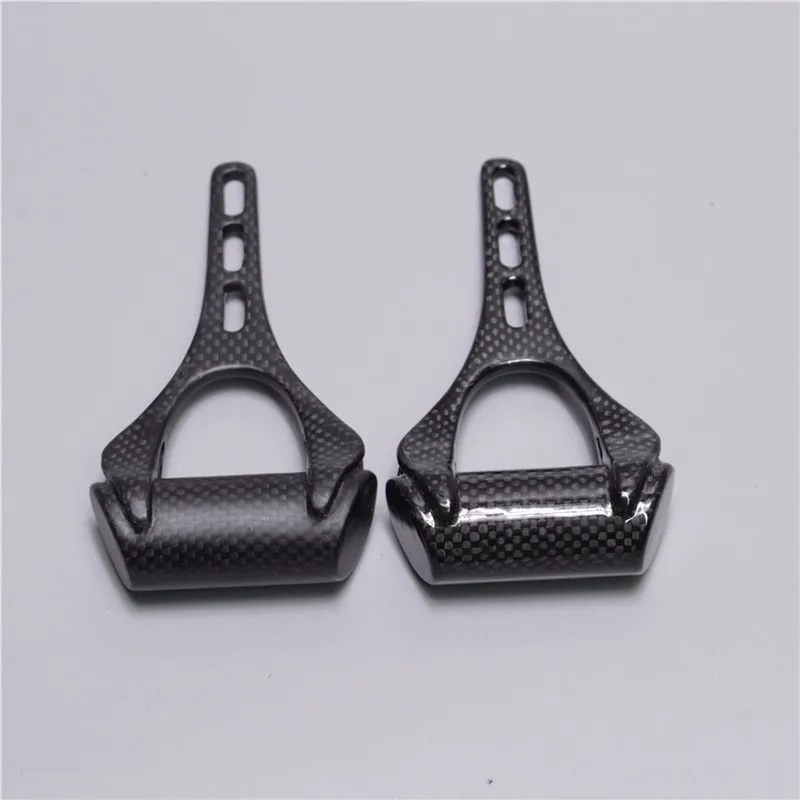NO LOGO Bike Carbon Speedometer Stents Extender Bracket 3K Carbon Fibe MTBRoad Bicycle Handlebar Stopwatch Seat Holder (5)