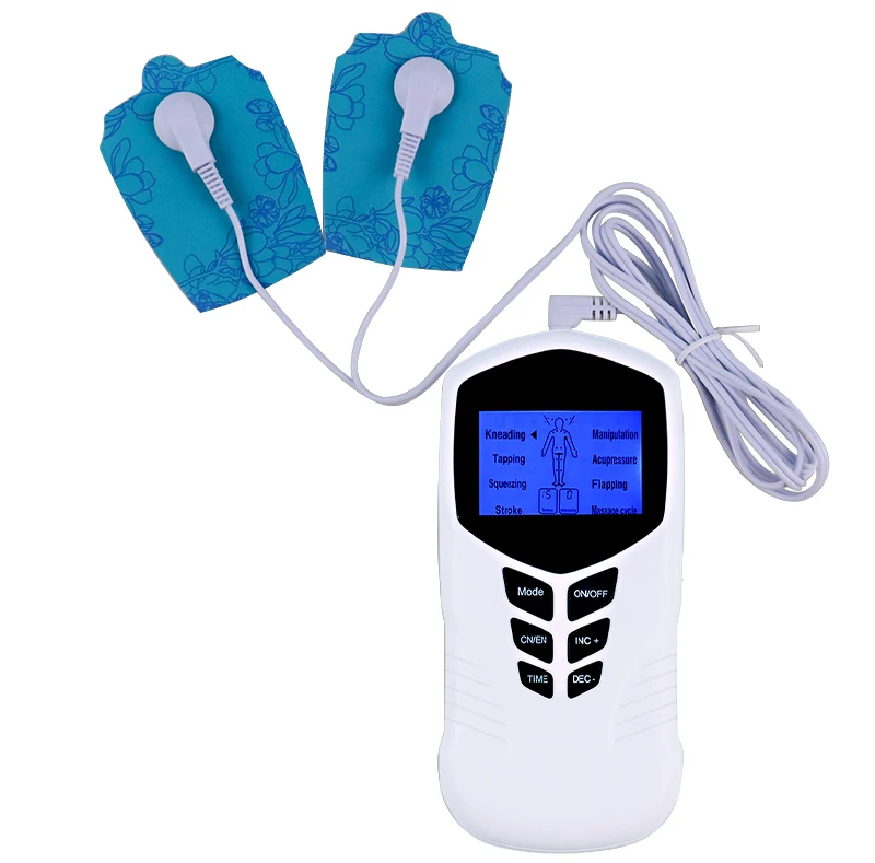 TENS мышечный массажер акупунктурный стимулятор импульсный жир электрод горелки Pad нерв физиотерапия инструмент облегчение боли здоровье