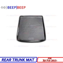 Для BMW X6 F16-коврик для багажника автомобиля задний внутренний сетка для предметов лоток на коврике арабских цифр стайлинга автомобилей украшения аксессуары для интерьера