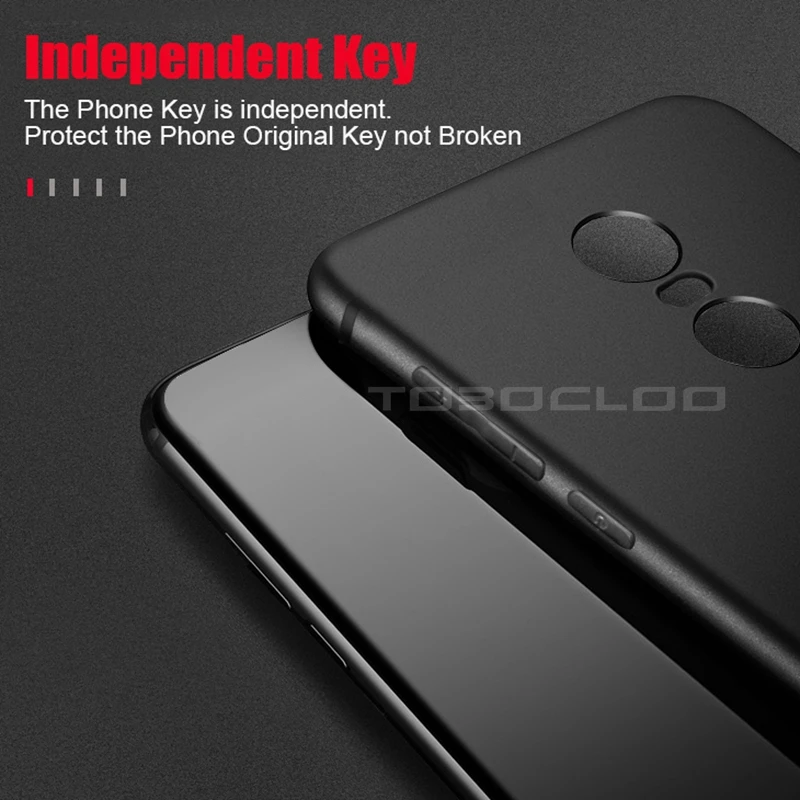 Tobocloo брендовый мягкий чехол для Xiaomi Redmi 4 4X Note 3 Pro Prime Mi6 Max 2 5 5A 5S Plus A1 Тонкий матовый
