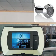2," ЖК-визуальный монитор цифровой дверной глазок звонок с открытым отверстием беспроводной дверной глазок камера видео Домашняя безопасность