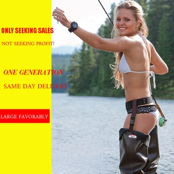 Fishing Hip Waders for Men with Boots Waterproof Breathable Hip Boots Women