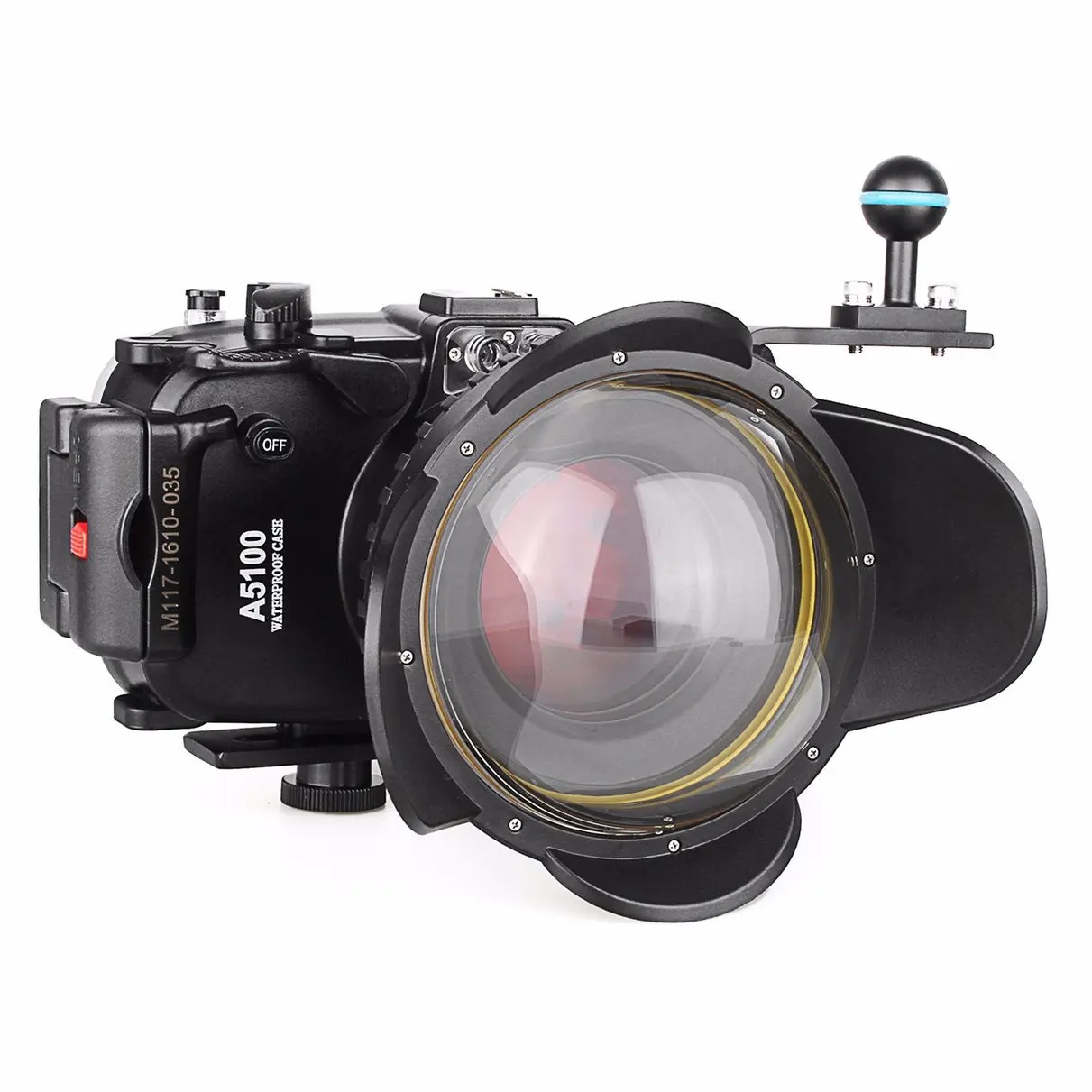 40 м 130 футов водонепроницаемый корпус для подводной камеры сумка Sony A5100 16 50 мм