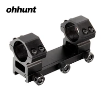 Ohhunt 25,4 мм высокий профиль 20 мм Пикатинни Вивер рельсовые кольца крепление охота тактическая винтовка скобка для прицела крепления аксессуары