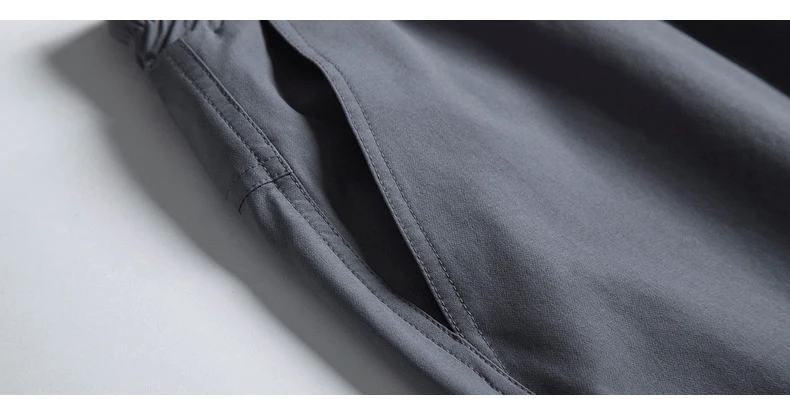Пионерский лагерь новые быстрые высушенные повседневные штаны брендовая мужская одежда одноцветные прямые брюки мужские качествкнные стрейч брюки AXX701160