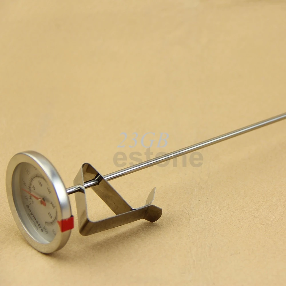 

Instant-Read Practical Stainless Steel Sensor Kitchen Food Meat BBQ Thermometer 300 degree M02