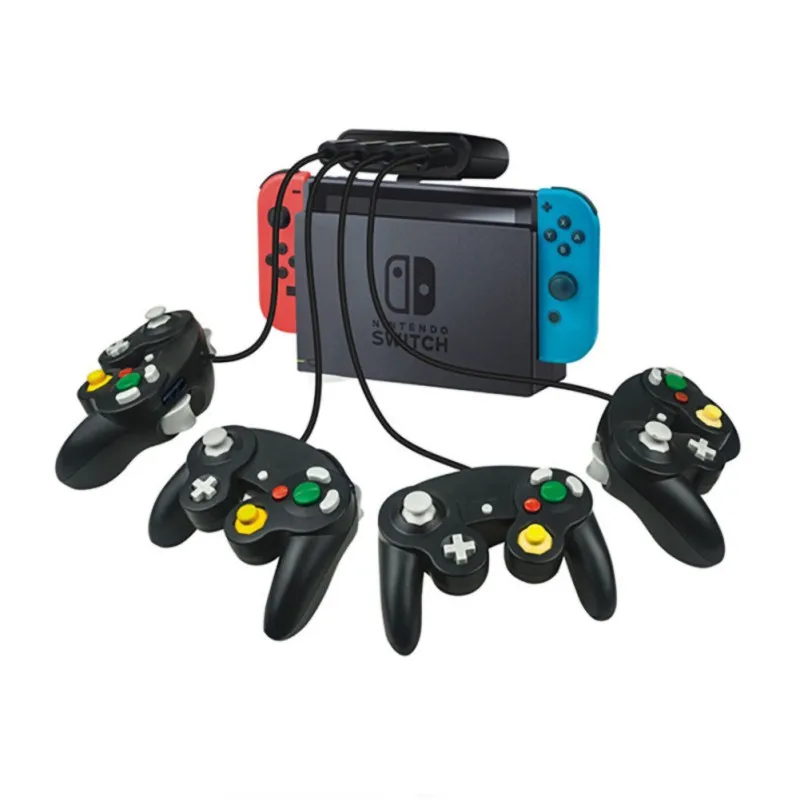 

2 In 1 GameCube Controller Adapter Converter ForWii U PC For WiiU For Nintend Switch For NS