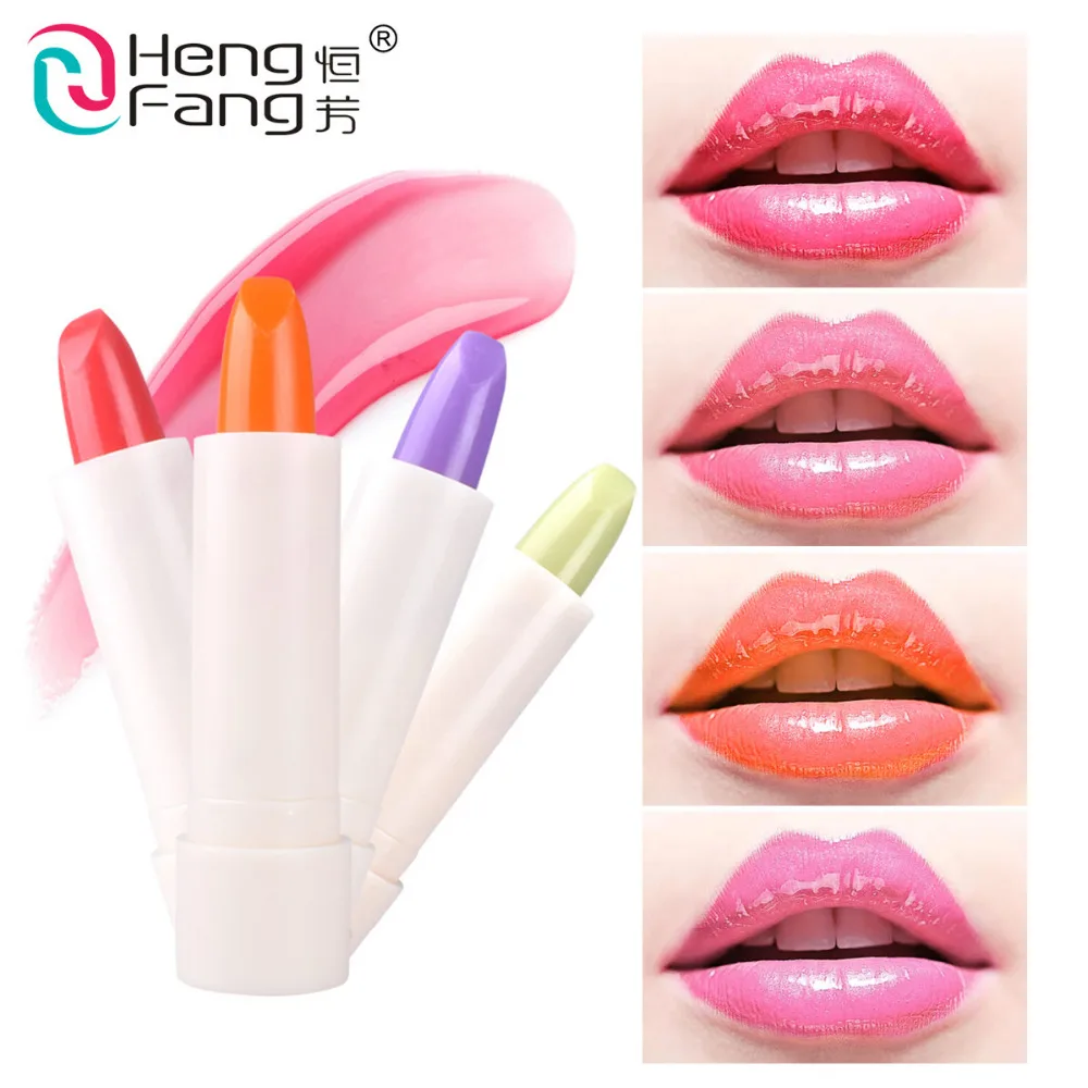 4 Colors/set Crayon Matte Flavor Magic Nutritious Lipstick Makeup