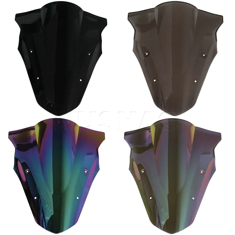 Экран ветрового стекла для мотоцикла с двойными пузырями 2012 2014 2015 Kawasaki Ninja 2016 ER 6F