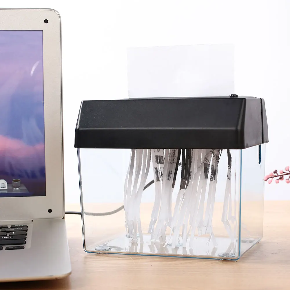 

Durable Shred Paper Machine Mini 5V Handheld Shredder Bureaux Universal Paper Shredder Paper Cutter