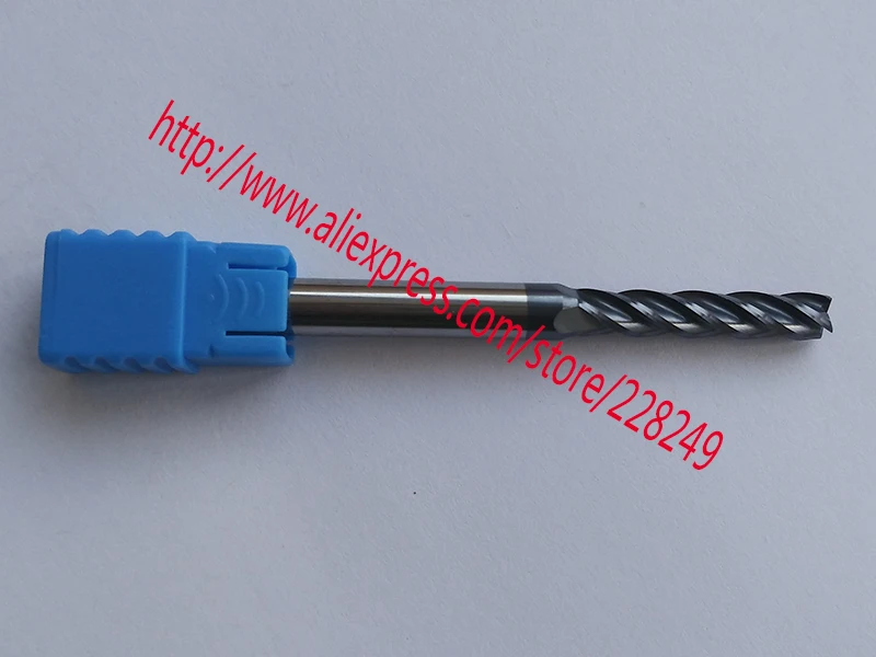 1 шт. D5 * D6 25 75L HRC60 4 флейты Концевая фреза с плоским торцом карбид вольфрама