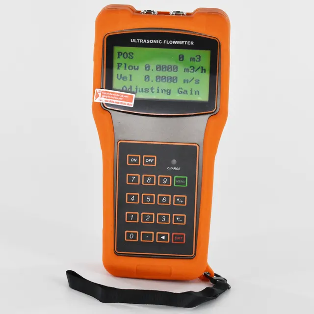 Handheld Ultrasonic Liquid Flow Meter TUF 2000H DN50 700mm Digital