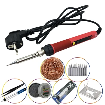 

CXG E90WT LED Adjustable Digital Electric Soldering Iron Constant Temperature Soldering Station Heater Electric Soldering Iron