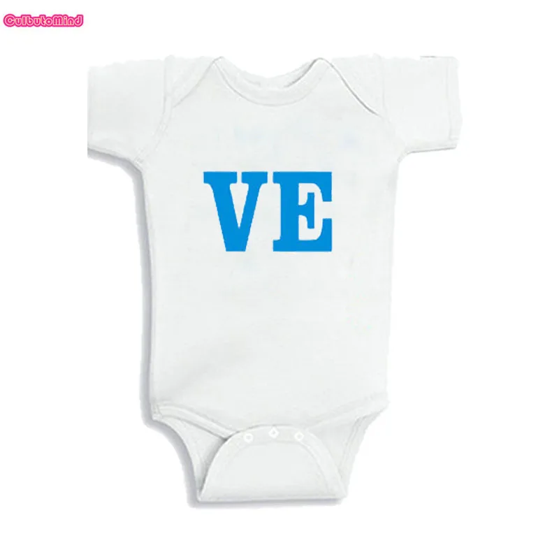 bluevebodysuit Culbutomind/детская одежда для близнецов, большой братец, Одинаковая одежда для всей семьи, Детская летняя футболка - Цвет: bluevebodysuit