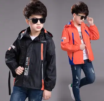 

Bag Hair Helps Boys Spring and Autumn 2019 New Charge Clothing Jacket Outdoor Jacket Sportswear for Children