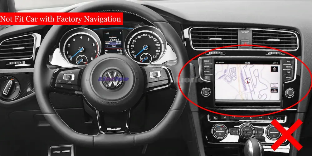 Sale 1080P IPS LCD Screen Android 8 Core For Volkswagen R36 2010 2011 2012 2013 Car Radio WIFI AUX USB GPS Navi Multimedia 6