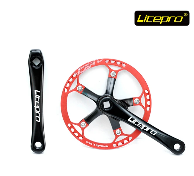 Litepro 45 t 47 t велосипед crankbmx crankset для BYA412 складной велосипед BMX запчасти