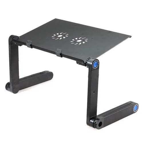 Portable Laptop PC Computer Notebook Table Desk Bed Sofa Tray Foldable Black