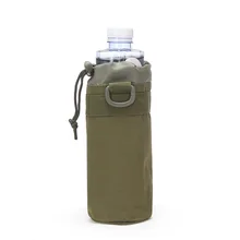 Тактический чехол для бутылки воды Airsoft 800D Открытый походный MOLLE открытый Топ гидратационный чехол охотничий мешок для воды рюкзак аксессуары