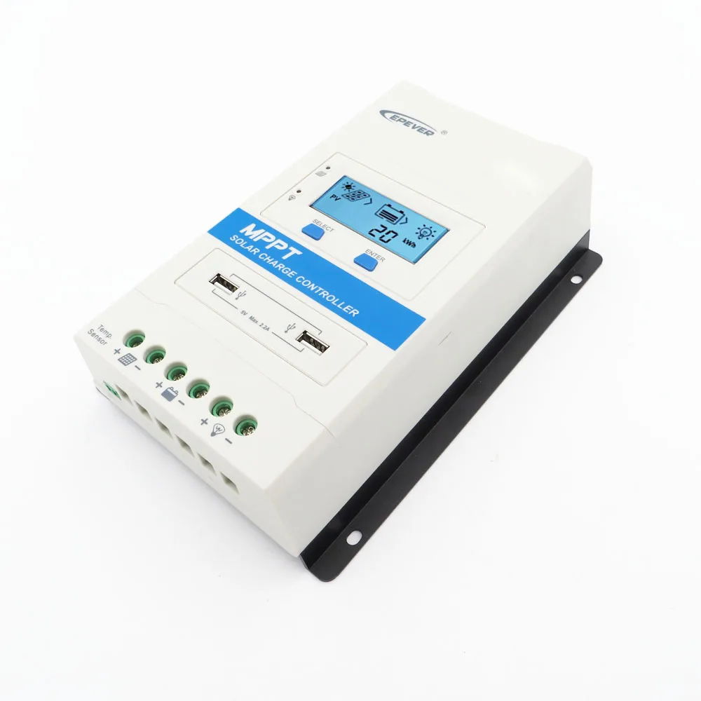 

30A USB1+DS1 TRIRON3210N TRIRON Series Modular MPPT Solar Charge Controller Battery Charger Regulator USB tracer