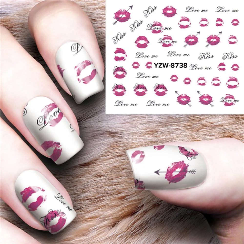 1pcs nail art sticker water transfer decal dreamcatcher