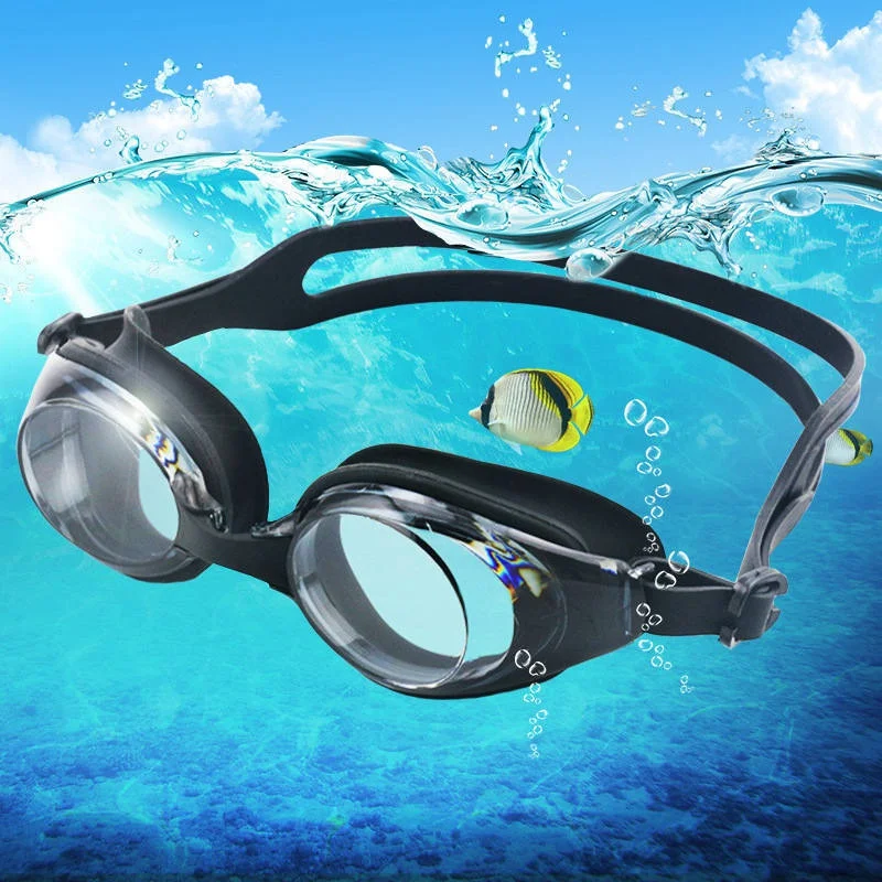 Для мужчин и Для женщин противотуманные очки анти-УФ Плавание ming спортивные очки Водонепроницаемый плотная очки Плавание очки 2018 Новый Bthi
