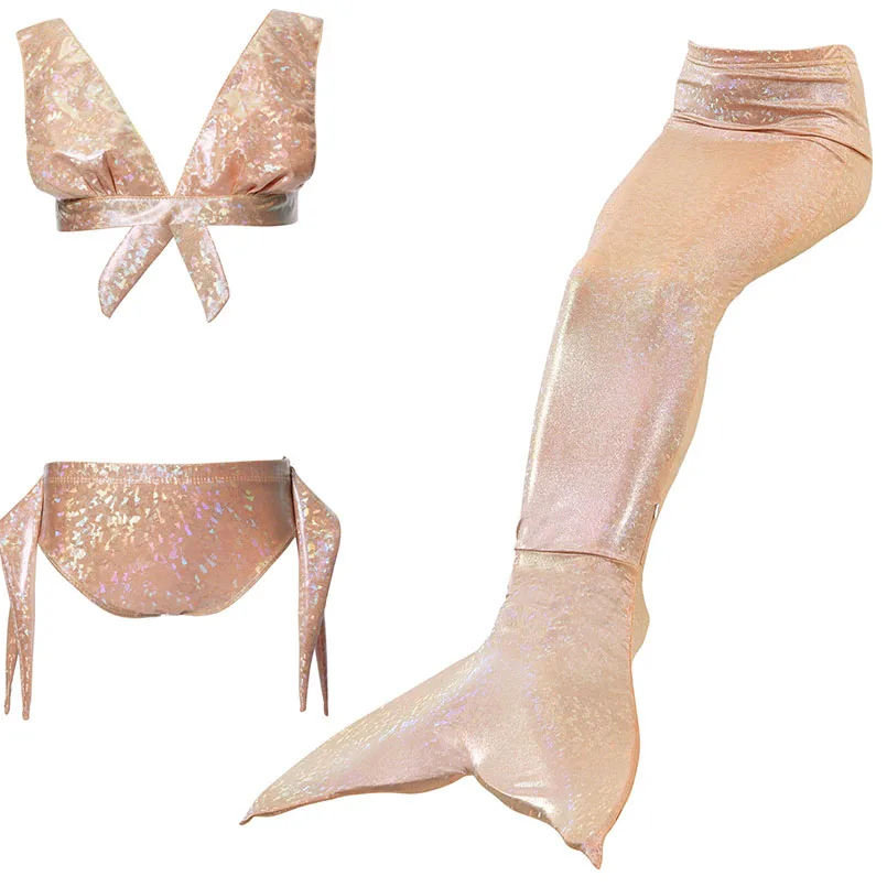 mermaid tails swimwear gold DH18-1