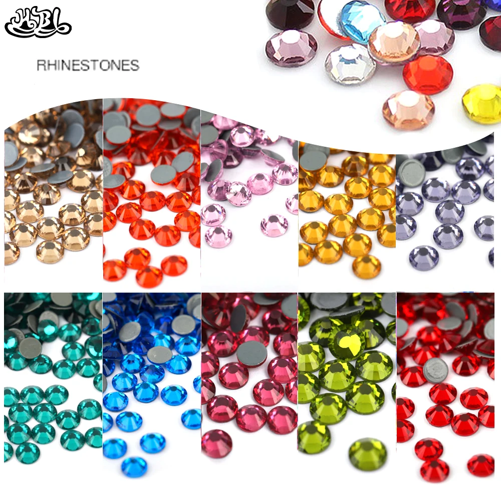 Высококачественные Стразы SS6 SS8 SS10 всех размеров AB/clear/leomon различных цветов AUS