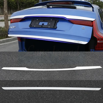

Car Styling Rear Lamp Sticker For Volvo XC60 Stainless Steel Tail Light Cover Sticker Chromium Styling For 2018-2019 Accessories