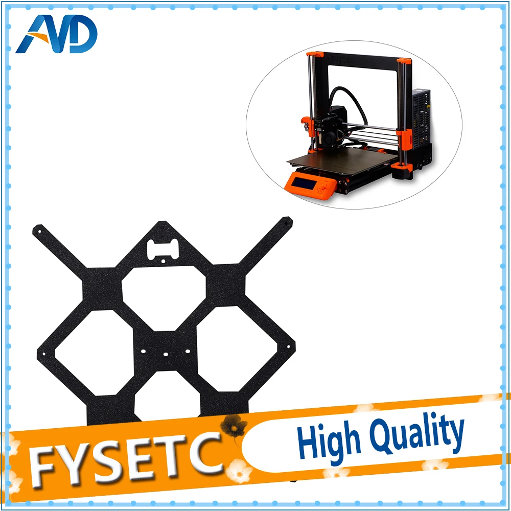 المستنسخة الأصلي Prusa i3 MK3 3D طابعة الألومنيوم Y النقل مع 3 قطع U-البراغي عقد LM8UU ل Prusa i3 3D طابعة أجزاء