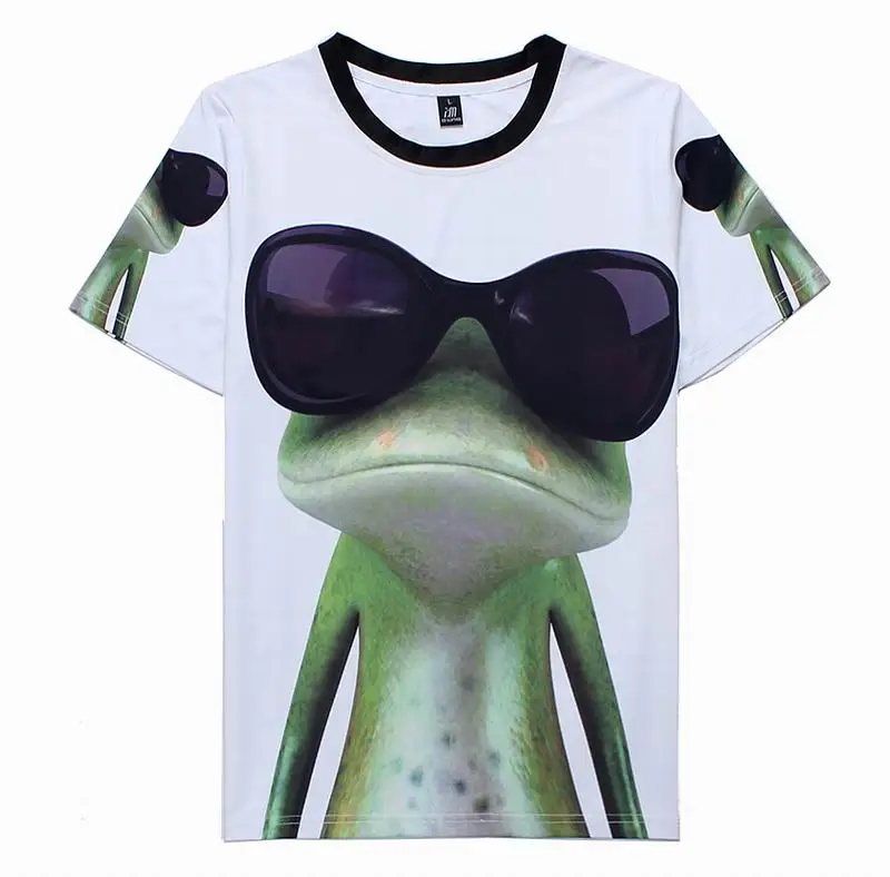 

Printing T Shirt Funny Short Sleeved Tees Men/women Tops Men's 3D T-shirt 3D print T-shirt funny drugs casual Gamer On Neck