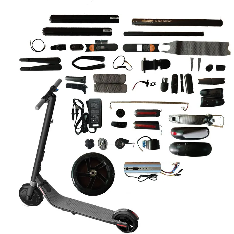 Originele Ninebot ES1 ES2 ES4 Elektrische Scooter Onderdelen Controller  Charger achter dek Booster Gaspedaal en batterij|Scooter Parts \u0026  Accessories| - AliExpress
