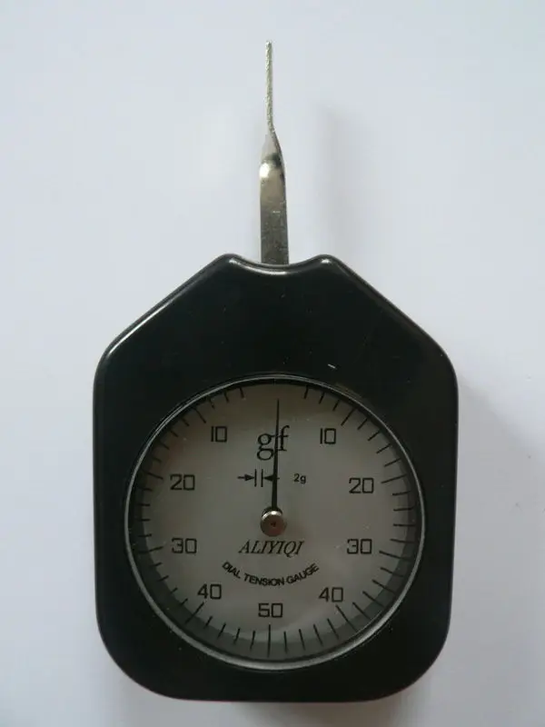 Dial Tension Gauge Gram Force Meter Single Pointer 50 gin Force