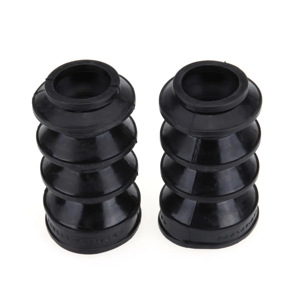 Free Shipping 39mm Rubber Front Fork Boots Shock Gaiters For Harley