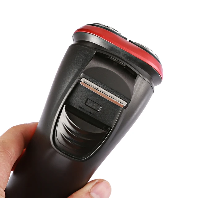 Kemei-9013 Electric Wasbare Shaver Rechargeable Rotary Men Razor Shaver with 3D Shaving Heads Hair Removal Scheren Machine