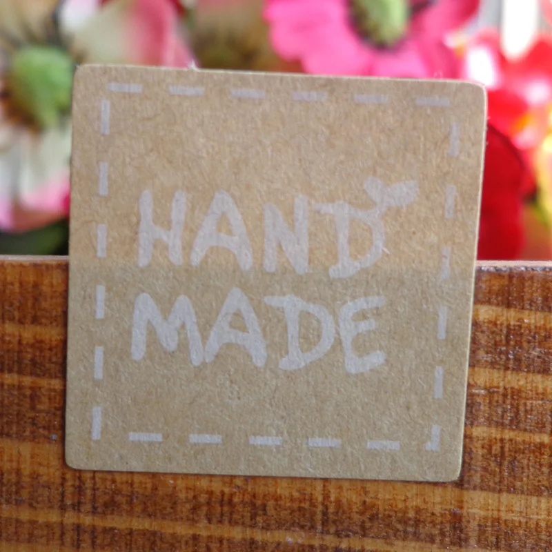 

108pcs Square Handmade Sealing sticker Especially for you Scrapbooking Gift Sticker, DIY Self-adhesive Sticker 2.5x2.5cm