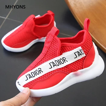 

MHYONS 2019 Shoes For Kids Children Breathable Mesh Sneakers Single Net Cloth Kids Sports Shoes Casual Boys Shoes Girls Sneakers