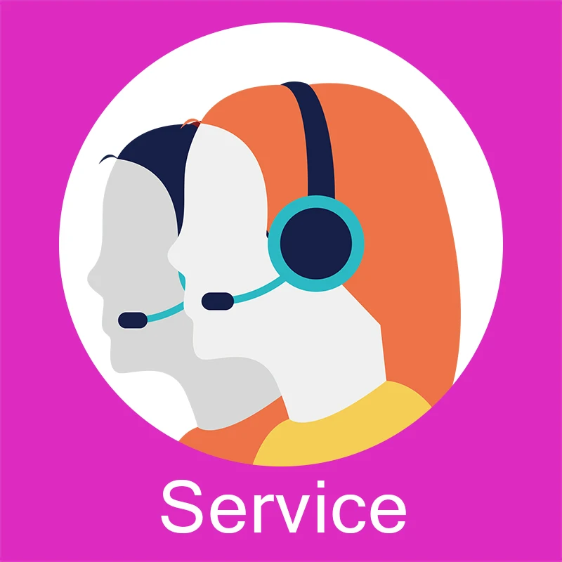 

Service information / Track your order / payment link / Add items / Pay difference fee if change model