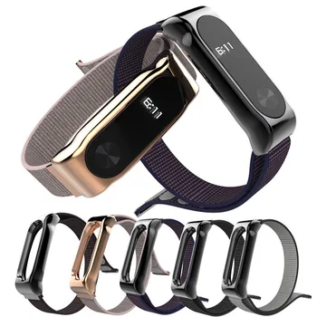 

Nylon Loop Strap Mi band 2 Strap for Xiaomi Mi Band 2 Wrist Band for Miband 2 Smart Watch Mi Band 2 Sport Bracelet Watch D.16